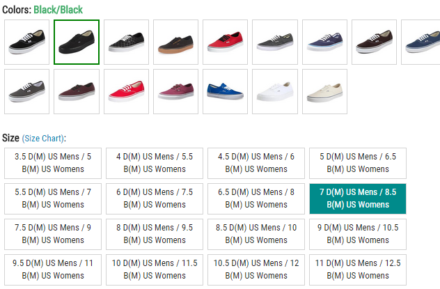 Vans Shoes Fit Guide – Finding the Perfect Size | DressCodeClothing.com's  Official Blog.